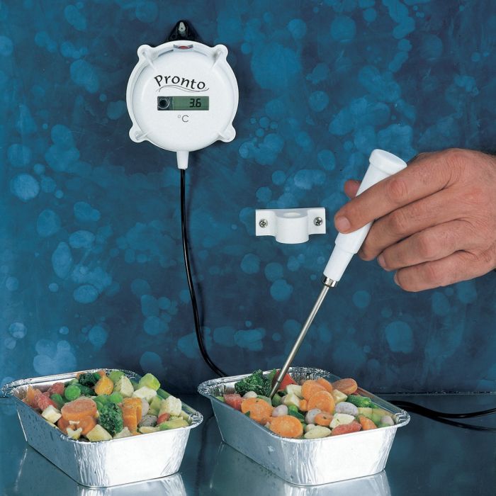 Pronto Water-resistant Wall-Mounted Precision Thermometer